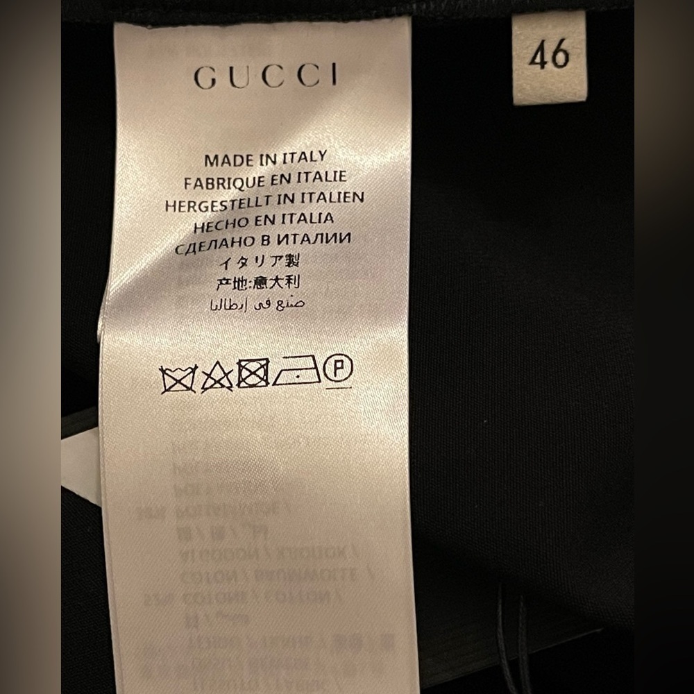 𝅺GUCCI Ruffle Hem Trousers. - Picture 8 of 12